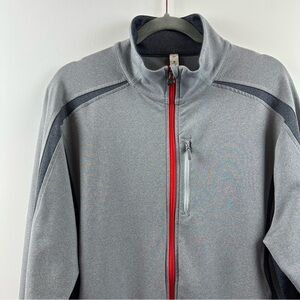 Lululemon Full Zip Grey Lightweight Jacket Kung Fu XXL